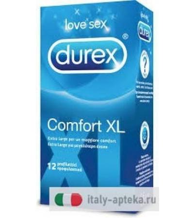 Durex Comfort Extra XL 12 Pezzi