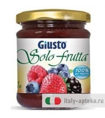 Giusto Marmellata Frutti Di Bosco Senza Zucchero 284g