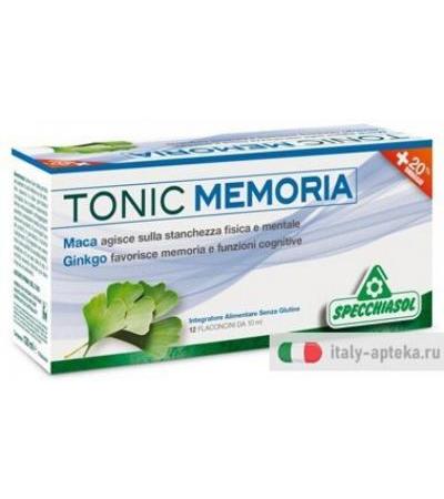 Tonic Memoria 12 Flaconi 10ml
