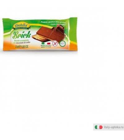 Farabella Brick Biscotto al Cioccolato al Latte senza Glutine 23g