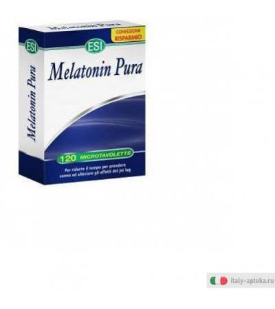 melatonin pura integratore alimentare di melatonina. la melatonina contribuisce alla riduzione del tempo