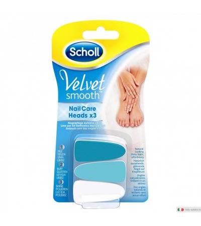 Dr. Scholl Velvet smooth 3 lime per Kit Elettronico Nail Care