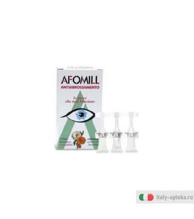 Afomill Collirio Antiarrossamenti 10 Flaconi 0,5ml
