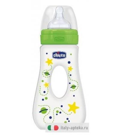 Chicco Biberon Passeggio Unisex 240 ml Silicone