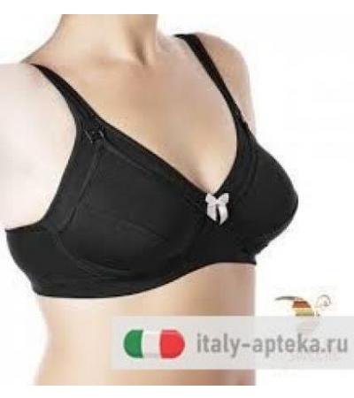 Chicco Mamma Donna Reggiseno Allattamento Microfibra Nero 4C
