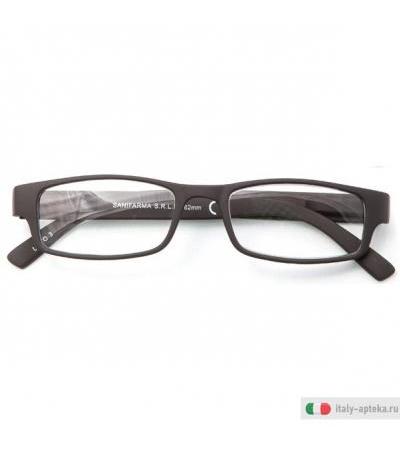 Contacta One Occhiale Presbiopia Nero Diottrie 2,5