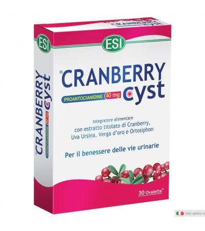 Cranberry Cyst 30 Ovalette