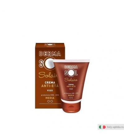 Dermasol Solare Crema Viso Antiage 50ml
