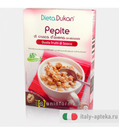 Dukan Pepite Crusca Avena Frutti Di Bosco