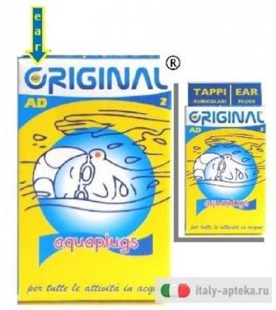 EAR ORIGINAL AQUAPLUGS 2PZ