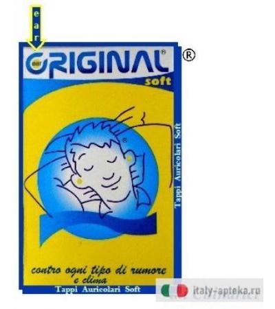 EAR ORIGINAL PLUGS SOFT 10PZ