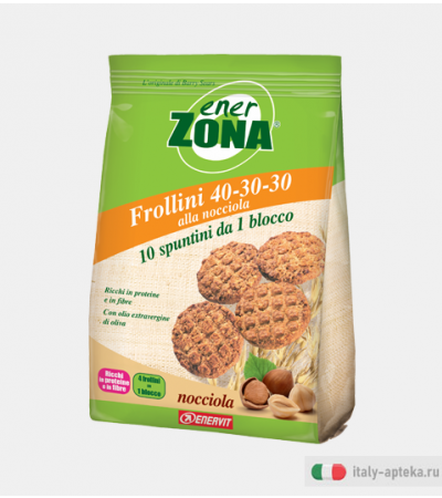 Enerzona Frollini Nocciola 250g