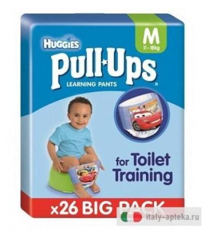 HUGGIES PULL UPS BOY 11/18 26P