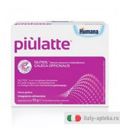 Humana Piùlatte Plus 14 bustine