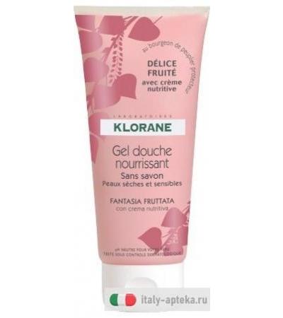 Klorane Gel Doccia Delizia Fruttata 200ml