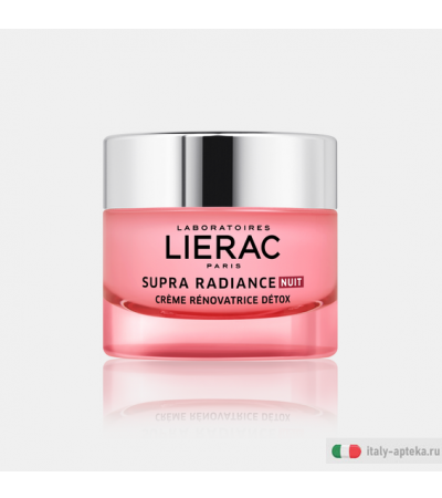 Lierac Supra Radiance Crema Detox Rinnovatrice Notte 50ml