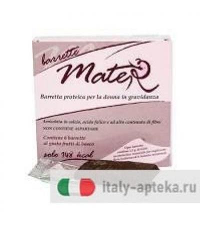 MATER BARRETTA FRUTTI BOS6X40G
