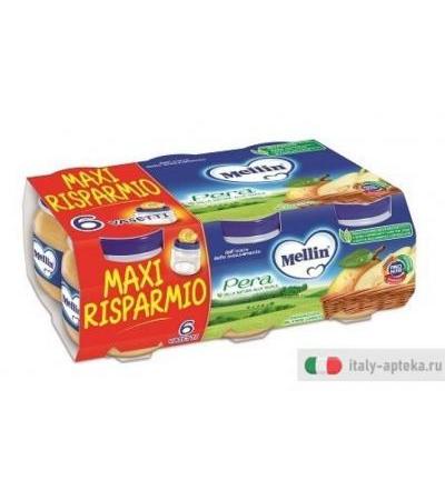 MELLIN OMOG PERA 6X100G