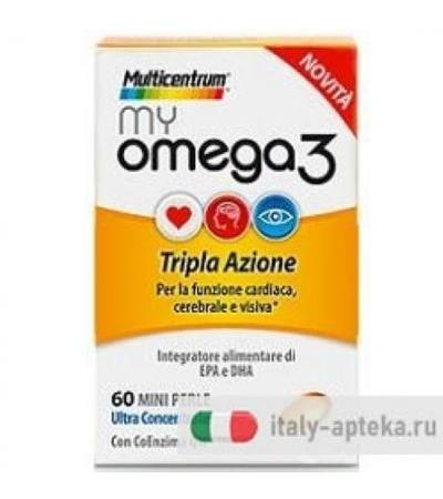 Multicentrum My omega 3 60 cps