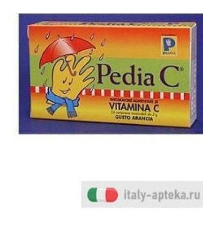 Pedia C Arancia 24cpr Masticabili