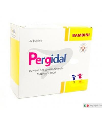 Pergidal*BB Orale 20Bustine 3,6g