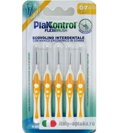 Plakkontrol Scovolini Flexi Brush 0,7mm 5 Pezzi