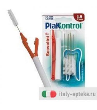 Plakkontrol Scovolino 1,5mm 6 Pezzi
