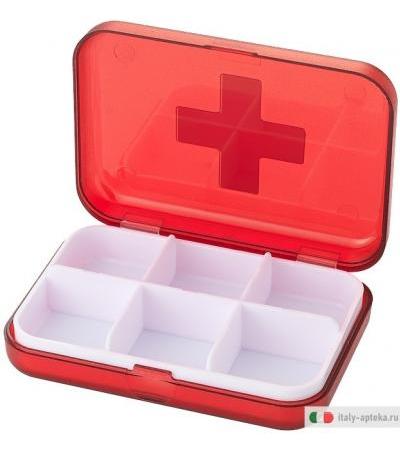 Portapillole 6 scomparti