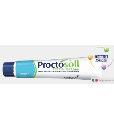 Proctosoll Crema Rettale 20g