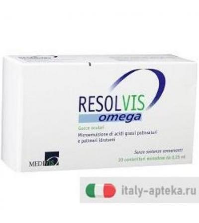 Resolvis Omega Gocce 20 X 0,25 ml