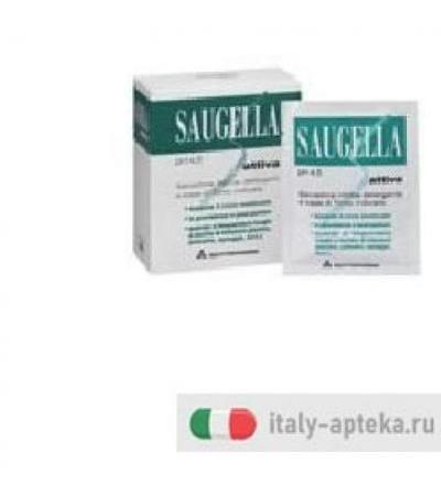 Saugella Attiva Salviette Detergenti 10 Pezzi