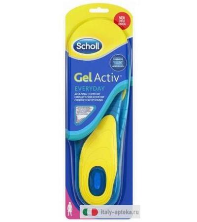 Scholl Gel Activ Everyday Donna Solette taglia 38-42