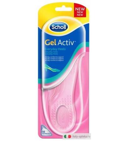 Scholl Gel Activ Tacchi Medi