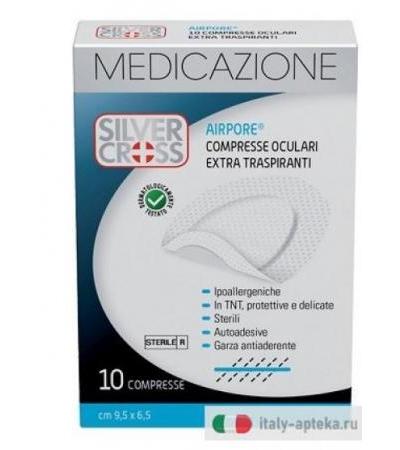 SILVERC AIRPORE MEDIC OCUL 10P
