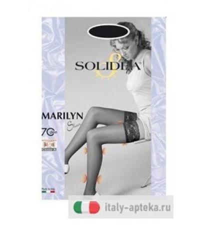 Solidea Marilyn 70 Sheer Calze Autoregenti Sabbia Taglia 3^