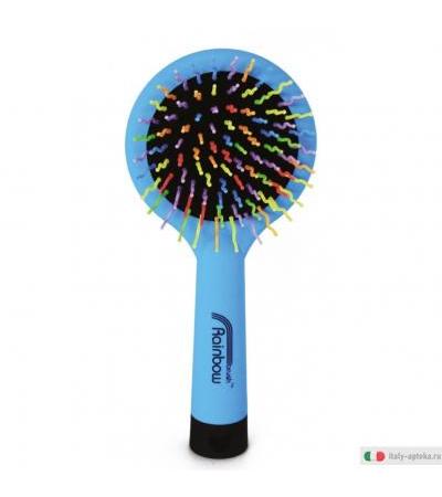 Spazzola Rainbow Brush Large Azzurra