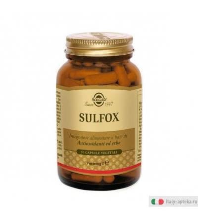 Sulfox Solgar 90 Capsule