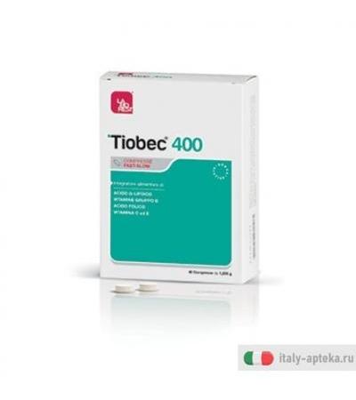 Tiobec 400 Fast Slow 40 Compresse
