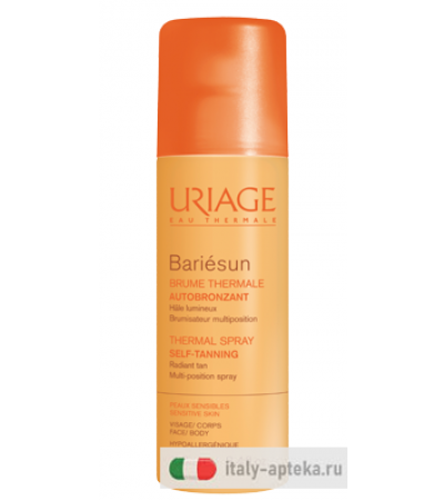 Uriage Bariesun Brume Thermale Autoabbronzante Spray 100ml