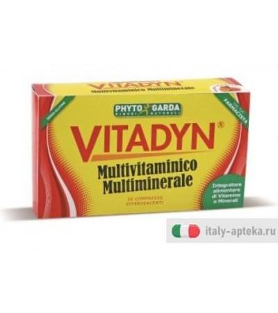 Vitadyn Multiminerale/Multivitaminico 30 Compresse Effervescenti