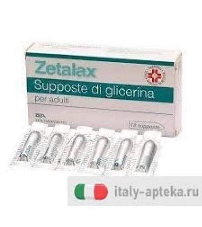 Zetalax Adulti 18 Supposte 2,25g