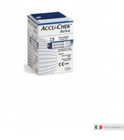 Accu-Chek Aviva Brk retail 25 Strisce misurazione Glicemia