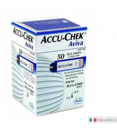 Accu-Chek Aviva Brk retail 50 strisce misurazione Glicemia