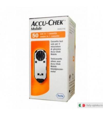 Accu-Chek Mobile 50 Test Mic 2 strisce misurazione Glicemia