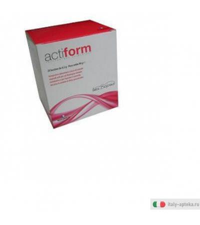 actiform integratore alimentare a base di estratti vegetali utili per un fisiologico stimolo