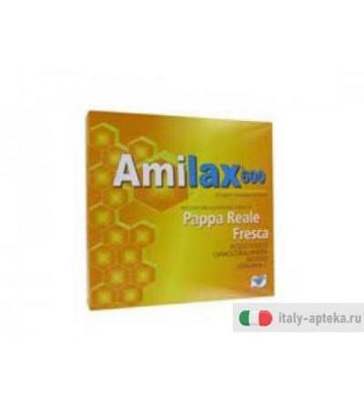 amilax 600 integratore alimentare a base di pappa reale fresca per esaltare sia le qualità