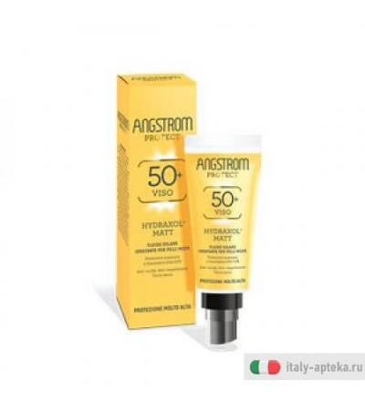 Angstrom Protect Hydraxol Matt Fluido solare protezione 50+ 50 ml