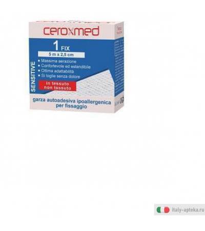 ceroxmed garza da medicazione sensitive fix