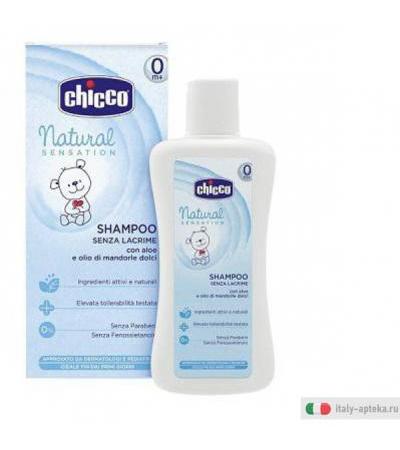 chicco 0 m+ shampoo senza lacrime deterge con la