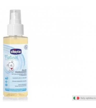 Chicco Natural Sensation Olio massaggio 0m+ nutriente Spray 100ml